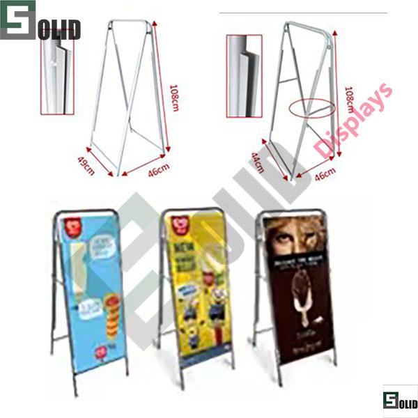 folding metal A frame
