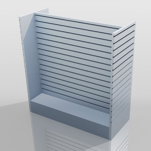 retail store slatwall gondola