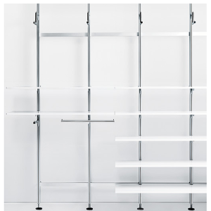 Tension Pole Shelves