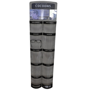 Custom acrylic glasses display rack