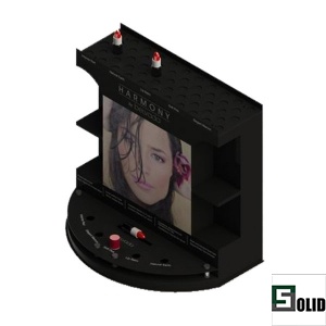 lipstick counter display