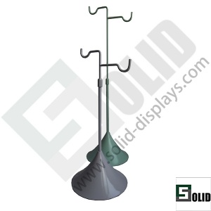 adjustable bag display stand