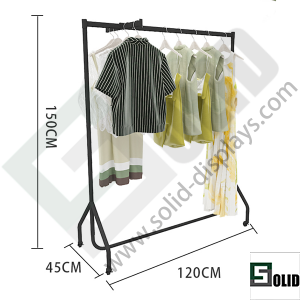 clothing display rack