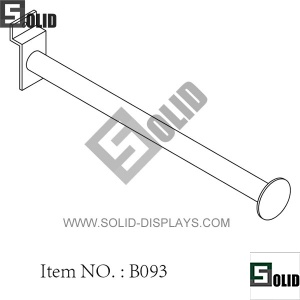 slatwall front display hooks